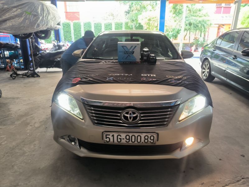 Độ đèn nâng cấp ánh sáng  BI LED X-LIGHT V20 2023 (9+1+1) CHO XE TOYOTA CAMRY  - QUẬN 7 90089 - 07/03/2024